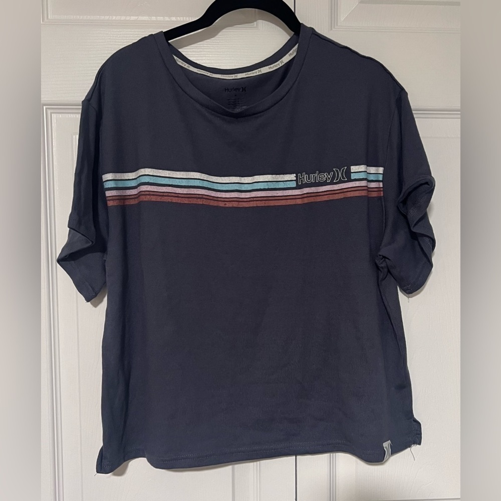 Women's Hurley Casual Soft Short Sleeved Tee Shirt